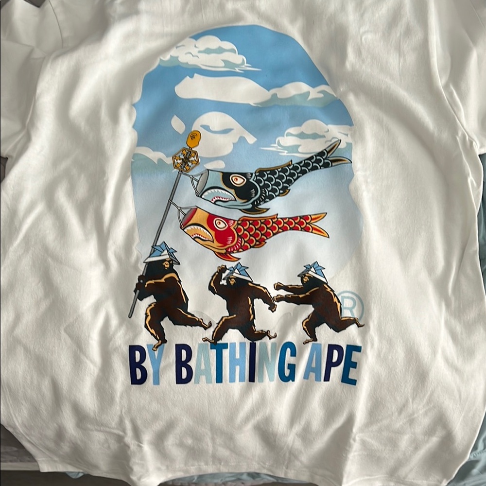 BATHING APE CARP STREAMER T